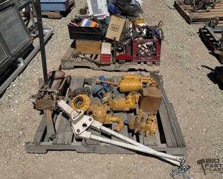 1108 Gresen Hydraulic Pump, Floor Jack, Tow Bar