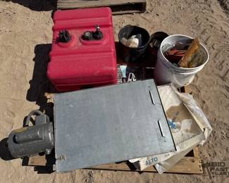 2210 12 Gallon Gas Tank, Hand Saws, Nails, Mirror and More