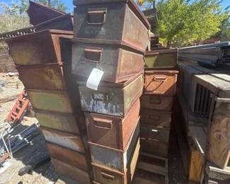3006 Pallet of Metal Drawers