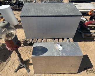 3172 Utility Work Box, Gumball Machine Metal Box
