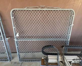 2122 Chainlink Fence Panel and Gate