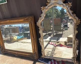 1524 2 Ornamental Mirrors