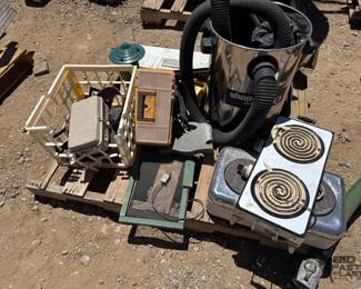 2460 ShopVac, Hot Plates, Mini Tool Box