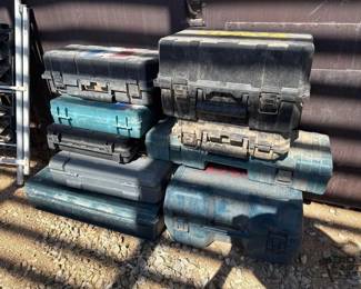 2530 9 Empty Tool Cases