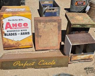 1660 Anco Wiper Blade Storage Box, and Other Automotive Displays