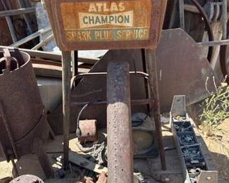 4006 Atlas Champion Spark Plug Service Cleaner Machine