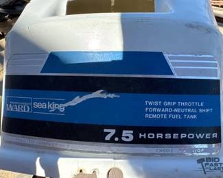 2478 7.5 Horsepower Montgomery Ward Sea King Trolling Motor