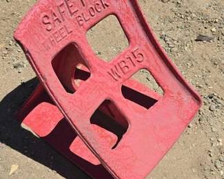 1656 Safety Block, Wheel Chock