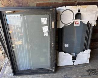 1700 2 Casement Crank Windows, 1 Regular Window