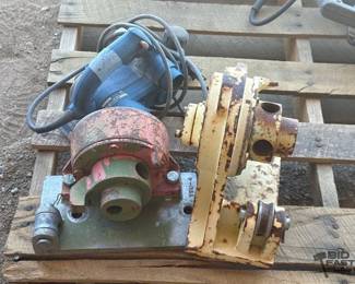 2164 2 Pipe Benders and Bosch Belt Sander