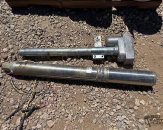 1092 Franklin Electric Submersible Pump and Burr Engineering Electric Leveling Jack