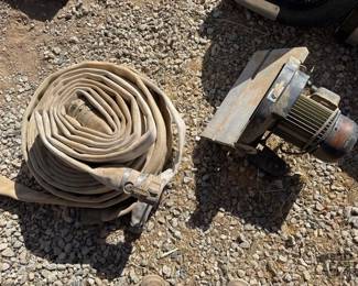 2518 12 Central Machinery Disc Sander, 2 Fire Hoses