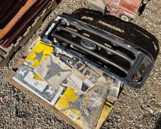 2508 Ford F250 Grille, Universal Adhesive Cutouts