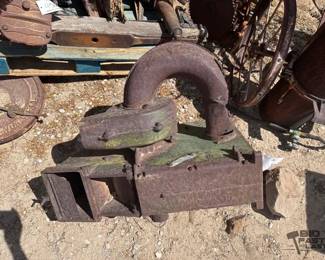 4502 Large Metal Machine Part