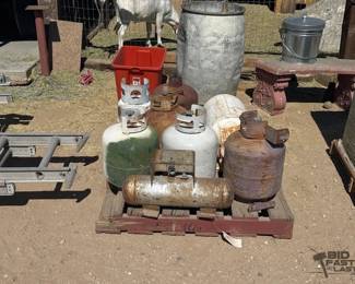1906 8 Propane Tanks
