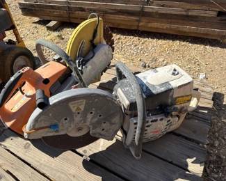 2522 2 Handheld Concrete Saws