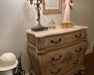 MARBLE TOP CHEST