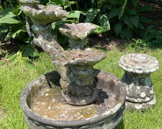 CONCRETE FOUNTAIN