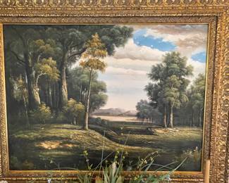 OIL ON CANVAS