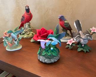 PORCELAIN BIRDS