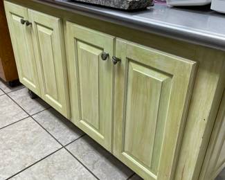 STAINLESS TOP ISLAND