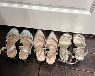Strappy heel sandals