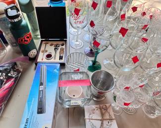 stemware, wine openers, document scanner