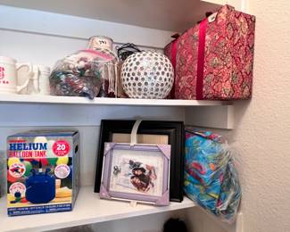 decorative suitcase, misc decor