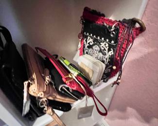 Purses - clutches, wristlets, cross bodies