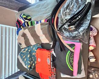 Belts, tshirts