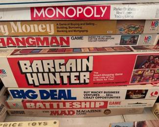 Mad Magazine Game, Hangman, Battleship - Vintage Games and more Unique Variety of Really NEAT stuff