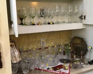 Glassware, crystal
