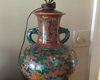 Many Asian style lamps