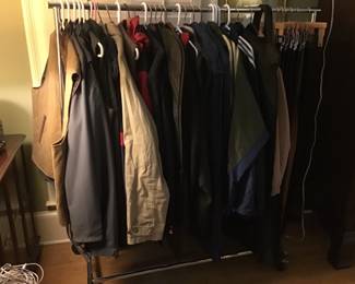 Namebrand jackets etc