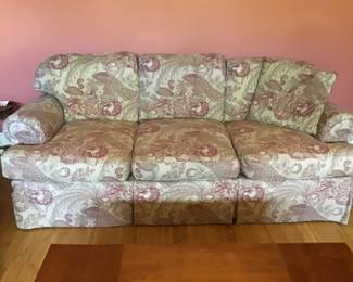 Upholstered sofa