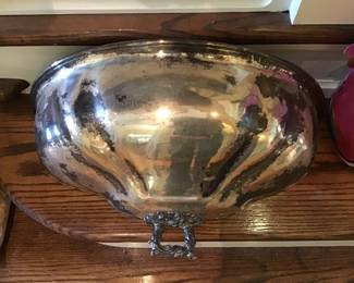 Silver plate wall planter from The Biltmore House
