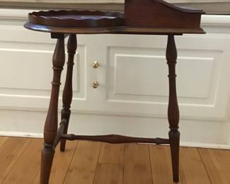 Antique telephone table