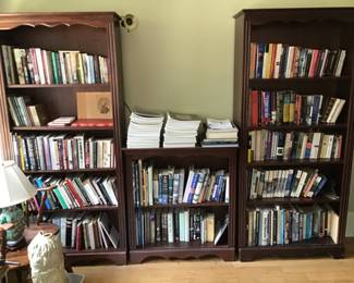 Book cases and book galor