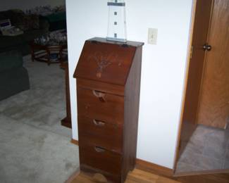 WOODEN STORAGE BIN
