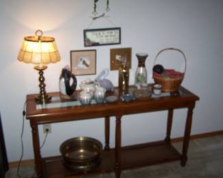 CONSOLE TABLE & MISC.