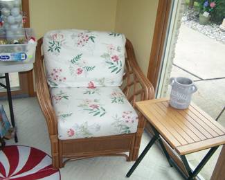 ANOTHER RATTAN CHAIR