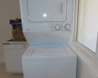 Maytag stacking washer and dryer (electric)