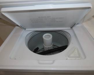 Maytag stacking washer and dryer (electric)