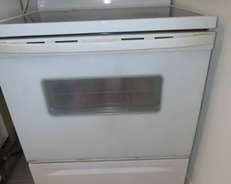 Whirlpool electric stove and oven.