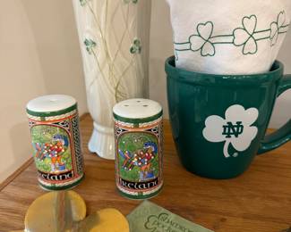 Luck O The Irish - lots of Irish decor and memorabilia