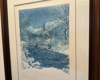 Signed and Numbered German art