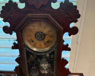 Antique Ansonia Gingerbread style mantle clock