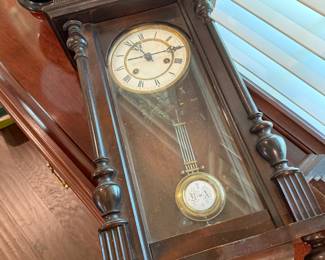 Antique German Wall Clock