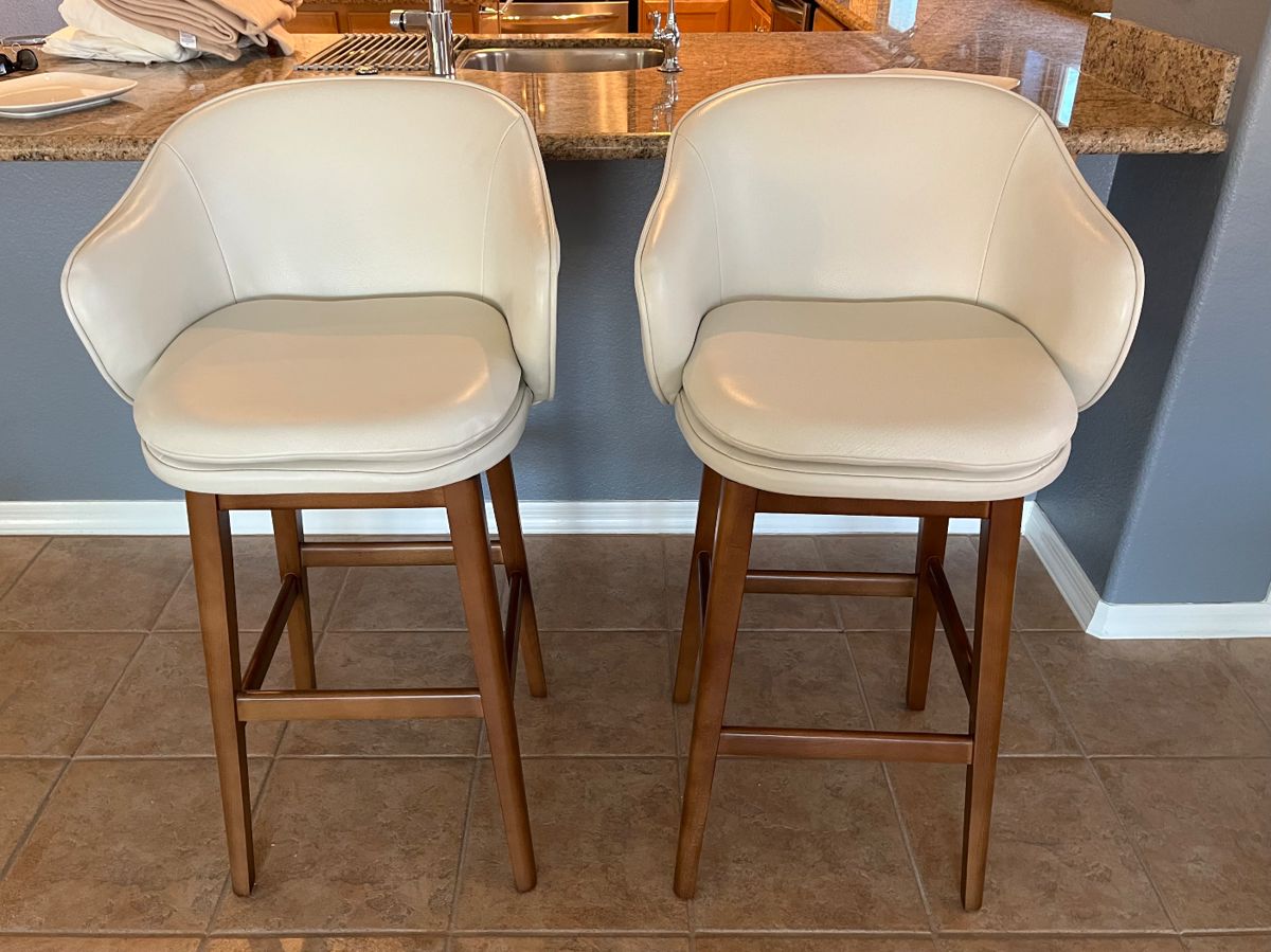 West Elm bar stools
