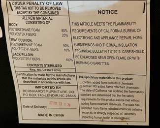 Bernhardt Brown Leather Large, modular power-motion reclining leather sectional